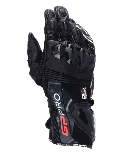 Moto əlcəklər Alpinestars GP Pro R4, qara, parça/dəri, ölçü M — Bakı