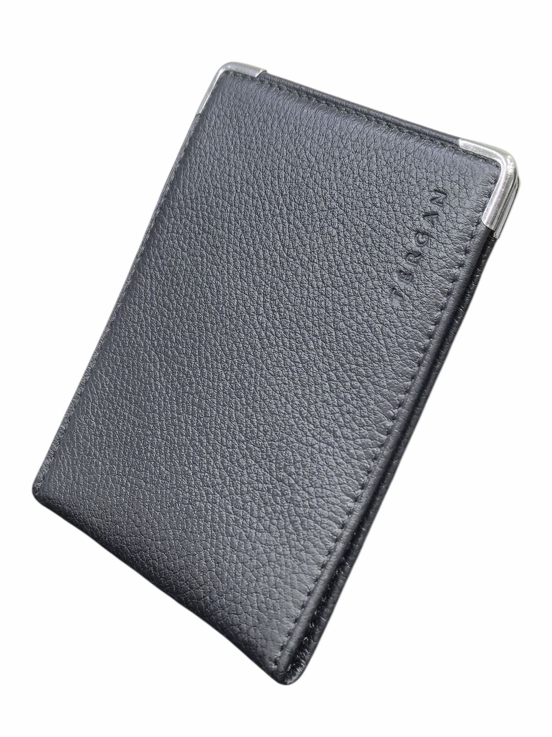 Sənədlər üçün təbii dəridən üzlük, qara, 10x8 sm, Türkiyə istehsalı - Tergan_1446_Black-Gomez — Mallar, Bakı