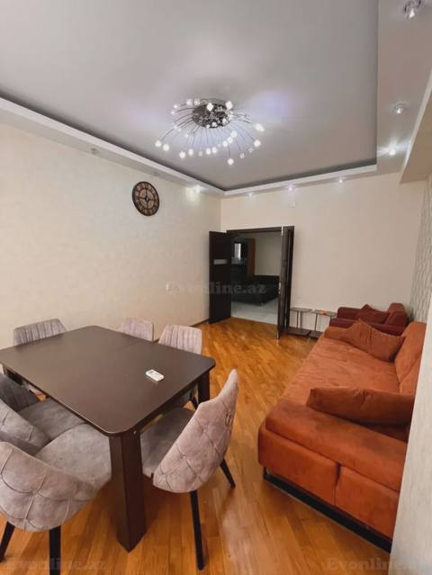 Kirayə verilir 3 otaqlı Mənzil Yeni tikili 120 m² Bakı, Nizami r., Qara Qarayev m — Баку