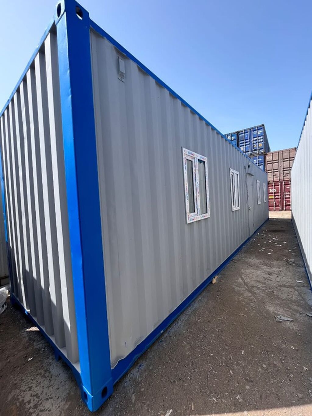 Modul/konteyner tipli mobil ofis/yaşayış bloku - Korpus: dəniz — Hazır konstruksiyalar, Digah