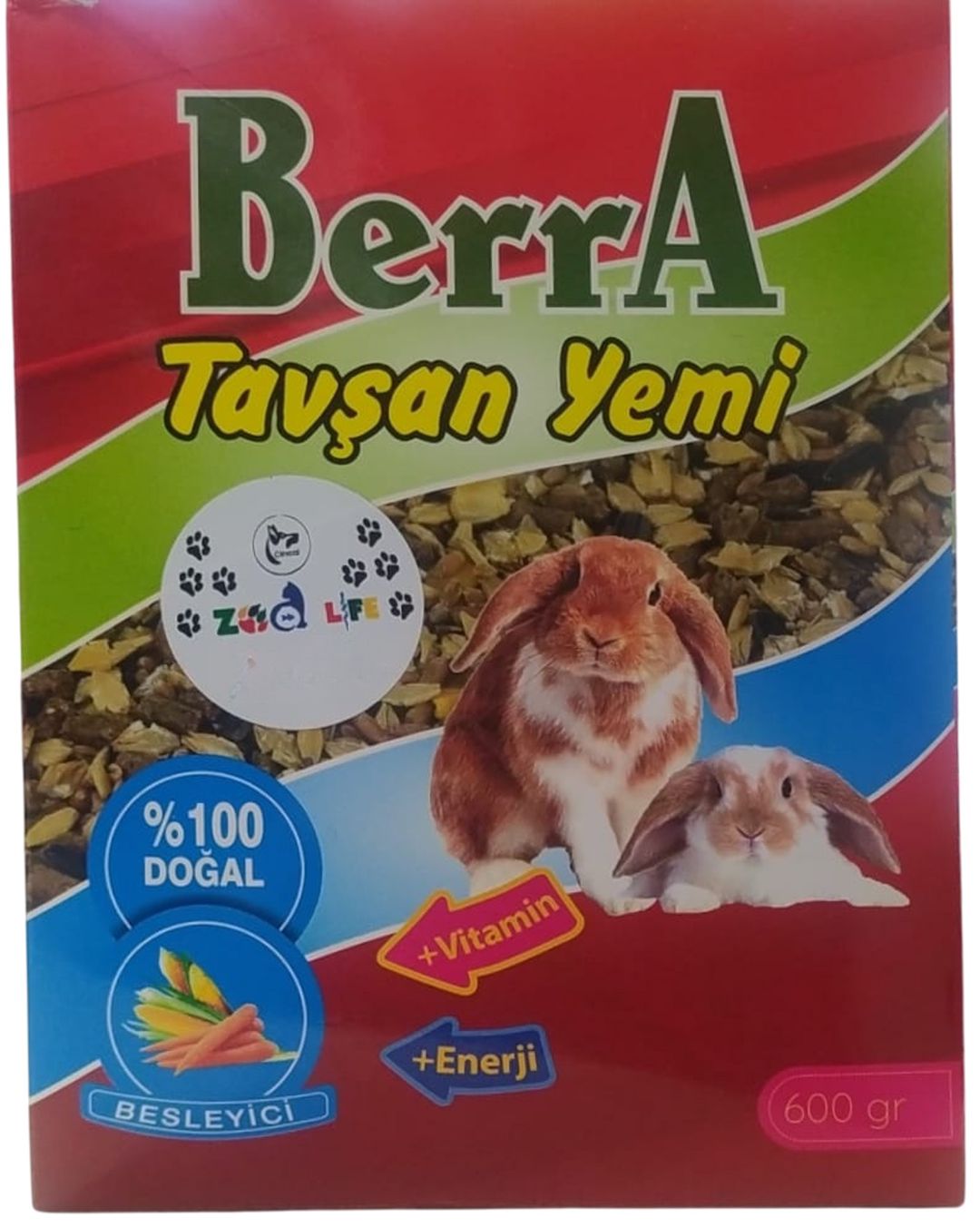 Yem Berra dovşanlar üçün, 600 q — Mallar, Bakı