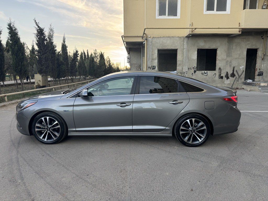 Hyundai Sonata, 2.0 L, 9.8 kWh, 2017 il, 130 600 km — Avtomobillər, Bakı (8)