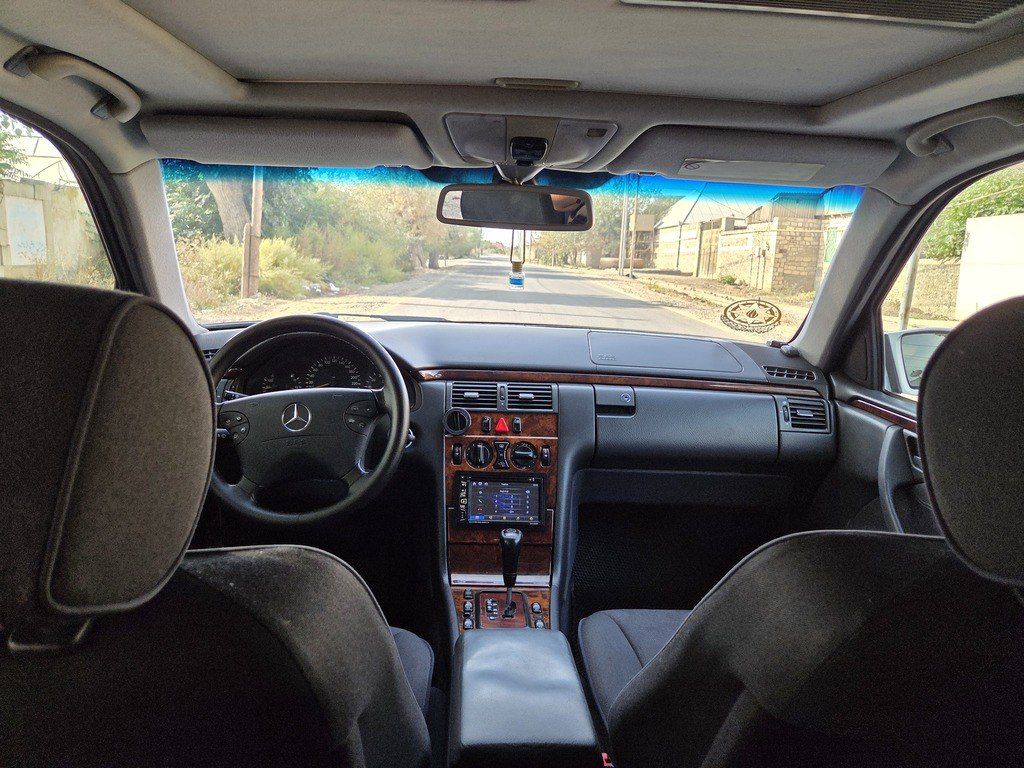 Mercedes E 240, 2.4 L, 1999 il, 350 000 km 20-BD-360 — Avtomobillər, Şəmkir (9)