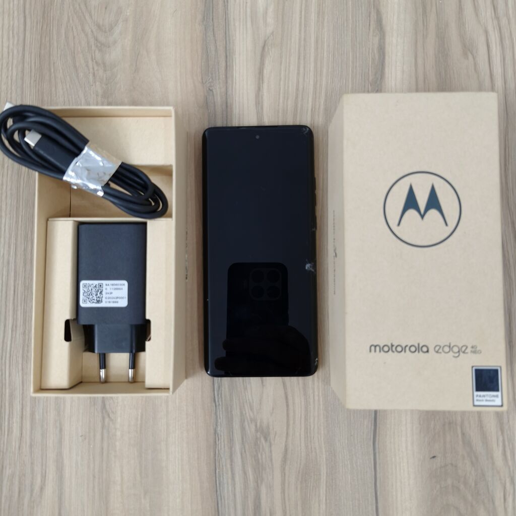 Motorola Edge 40 Neo, 256 GB, rəng - Qara — Motorola, Bakı