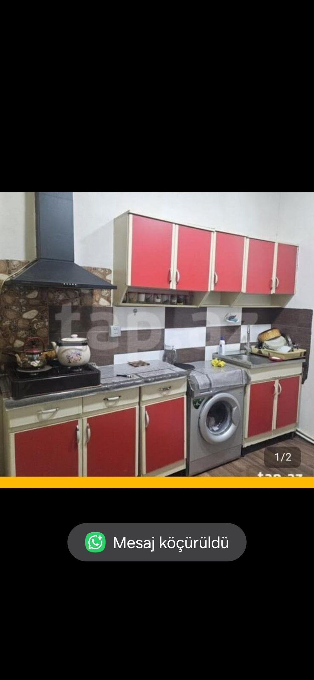 Mətbıx mebelu 180 azn üsfündə qaz moyka asbrator verilir Zabrat 48mm — Mətbəx mobilyası, Bakı