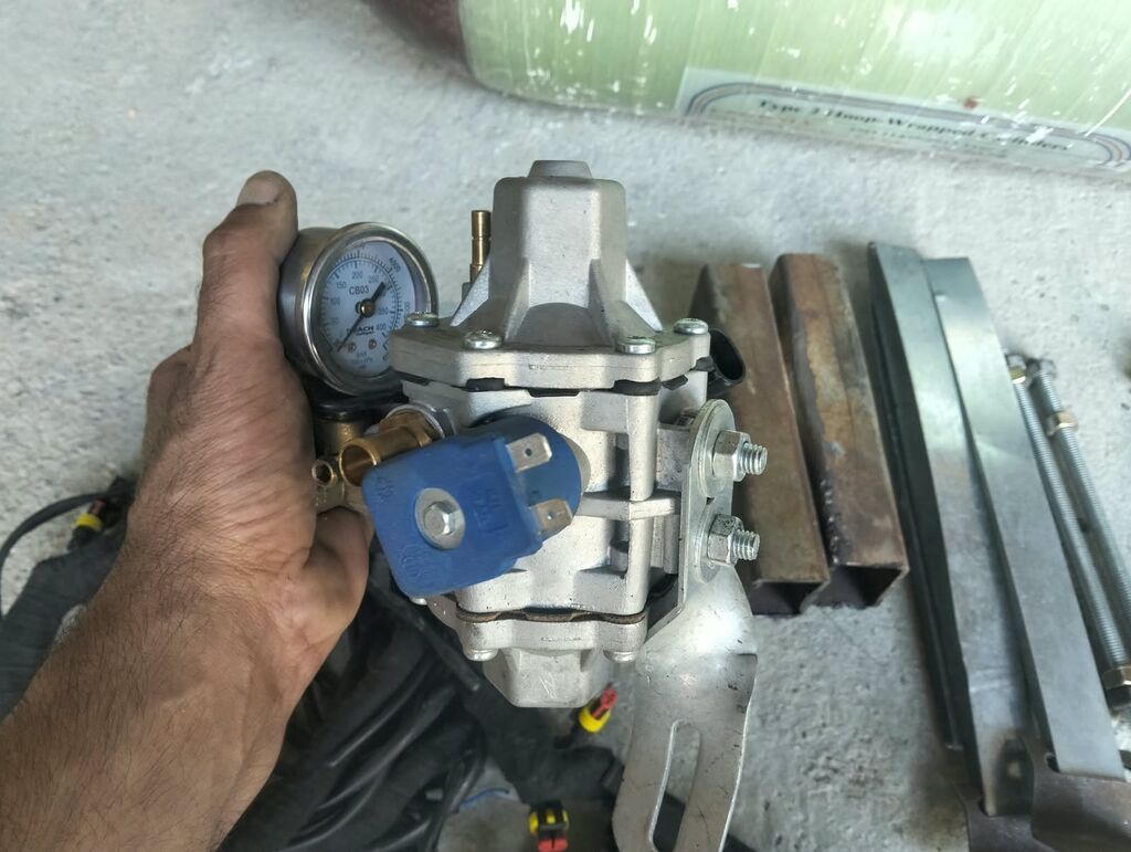 CNG (sıxılmış təbii qaz) avtoqaz dəsti Komplekt: - Type 2 kompozit — Yanacaq sistemi, Sumqayıt (3)
