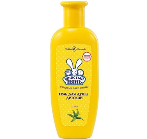 Uşaqlar üçün duş geli Ушастый нянь aloe 250 ml — Bakı