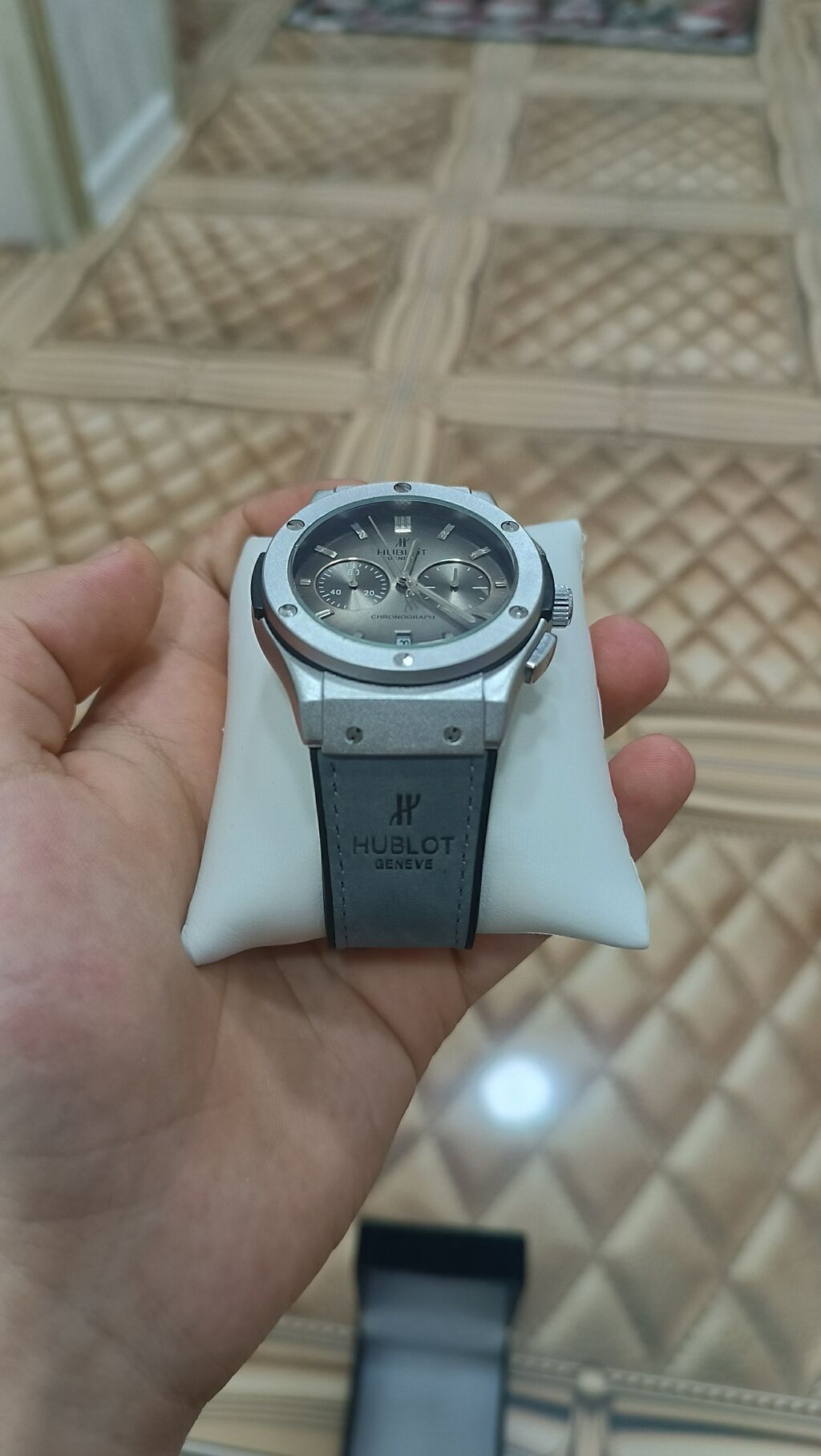 Yeni, Qol saatı, Hublot, rəng - Boz — Qol saatları, Mehdiabad (6)