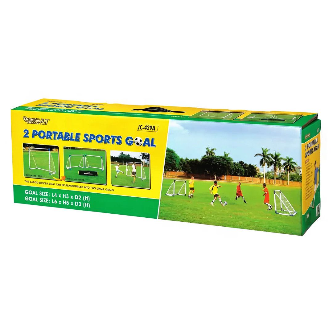 Futbol qapısı JC429A, PVC, ağ, 122x61x92 sm — Mallar, Bakı (2)