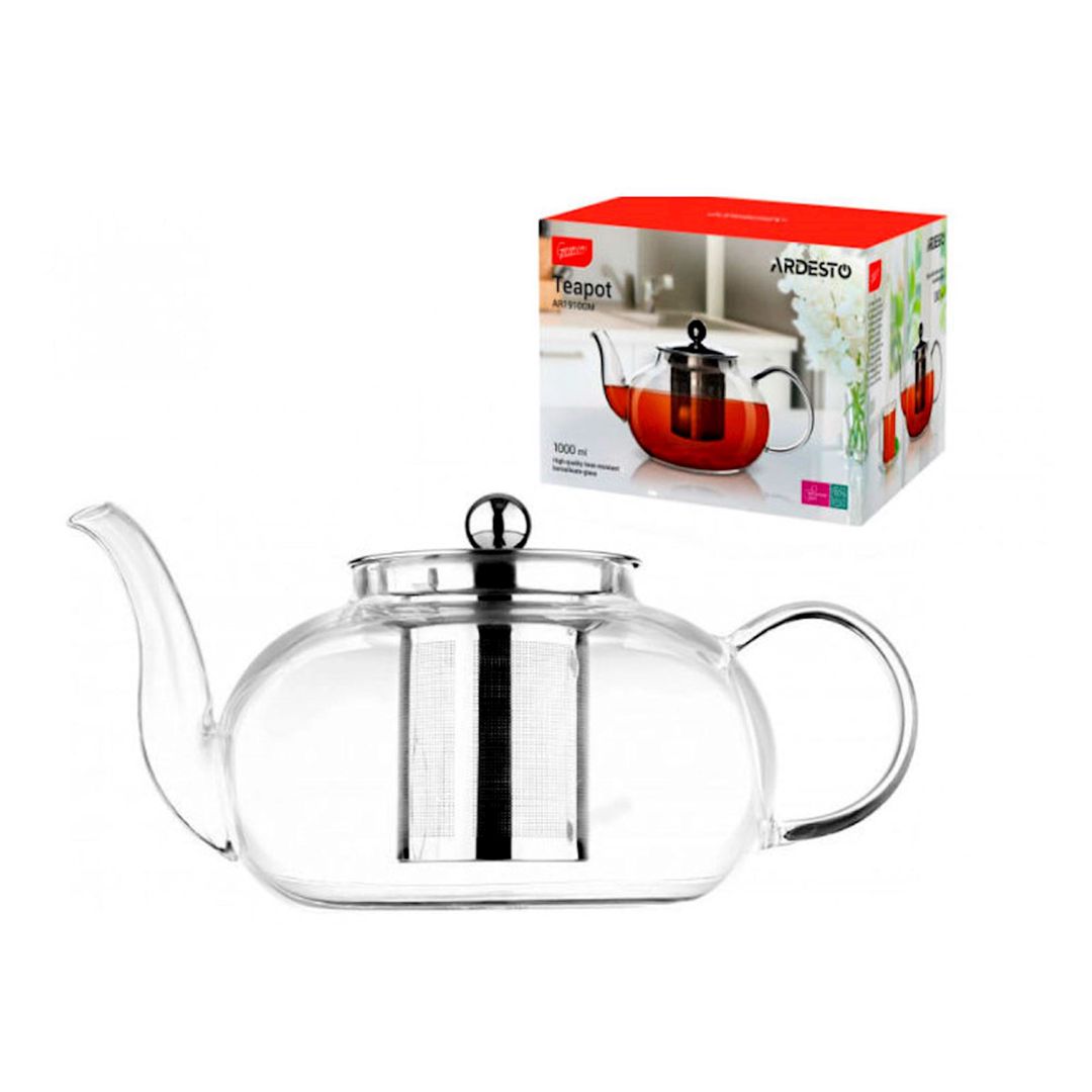 Dəmləmə çaydanı Ardesto AR1910GM, şəffaf, 1000 ml — Mallar, Bakı (2)