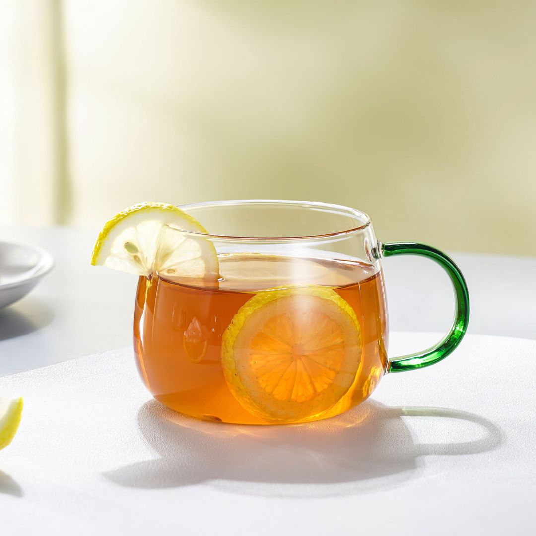 Fincan dəsti Aramoro Luvin, şüşə, şəffaf/yaşıl, 380 ml, 2 əd — Mallar, Bakı (3)