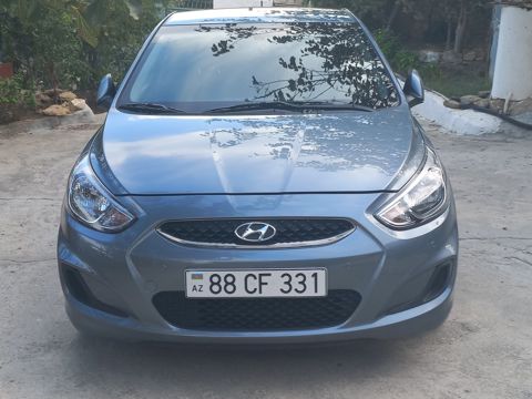 Hyundai Accent, 1.4 L, 2017 il, 70 000 km — Bakı