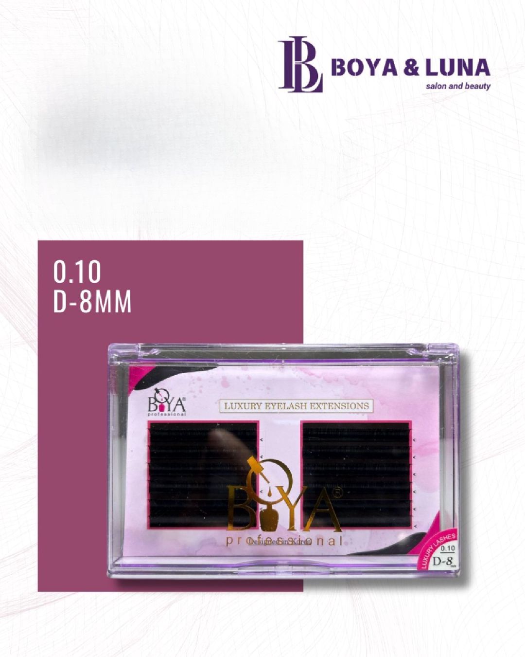 Süni kirpiklər Boya Professional BY-EE10-08D — Mallar, Bakı
