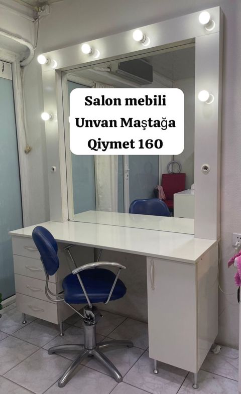 İşlənmiş, Makiyaj üçün masa — Bakı