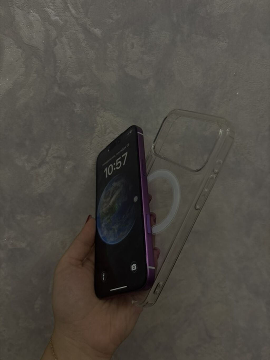 IPhone 14, Deep Purple, Face ID — Apple iPhone, Bakı (4)