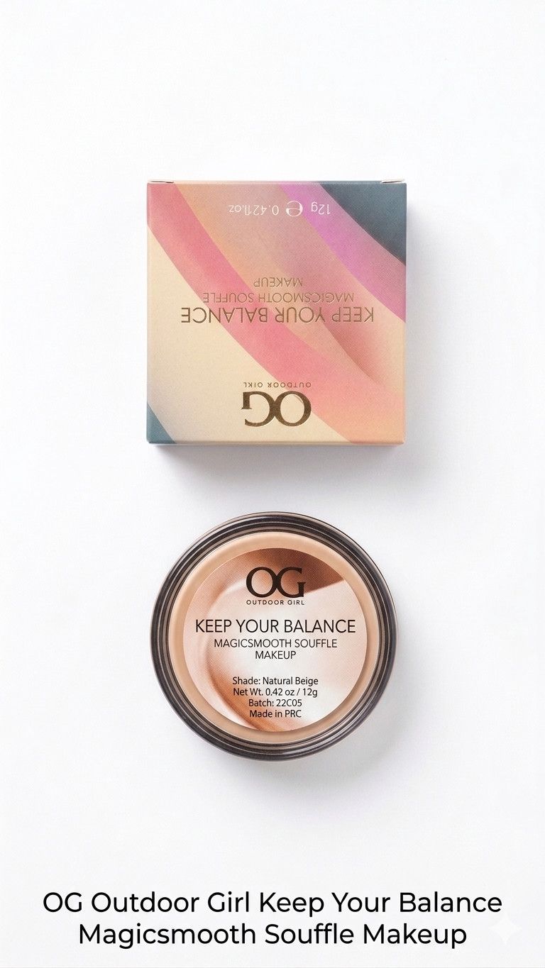 Kompakt krem-kirşan OG Outdoor Girl Keep Your Balance Magicsmooth Sufle Makeup N 05 — Mallar, Bakı