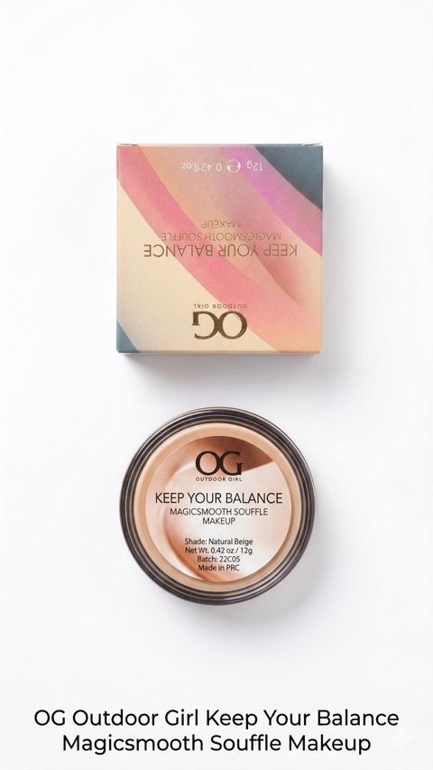 Kompakt krem-kirşan OG Outdoor Girl Keep Your Balance Magicsmooth Sufle Makeup N 05 — Bakı