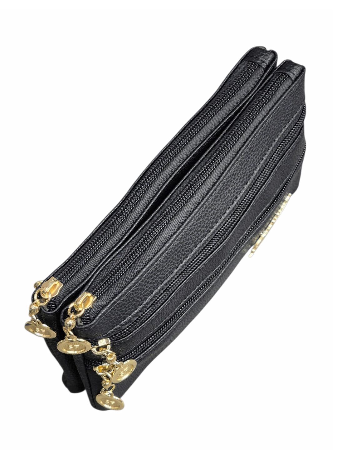 Qadın çantası Crossbody Bag, qara - WalletCo_2804-Clutch_Black — Mallar, Bakı (2)