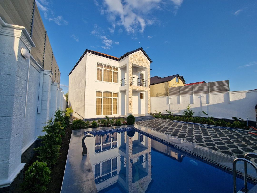 Satılır 5 otaqlı həyət evi/bağ evi 210 m² — Ev, villa, Bakı (3)