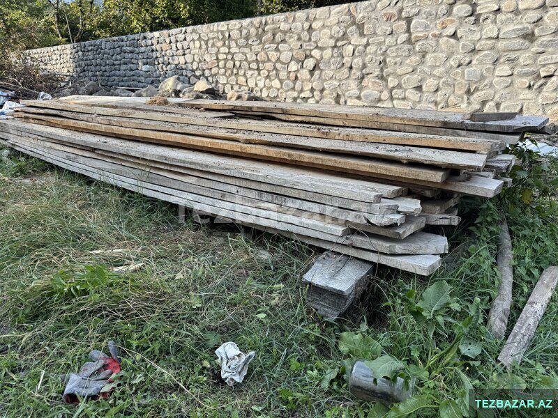 Деревянные доски — Tikinti materialları, Zaqatala (2)