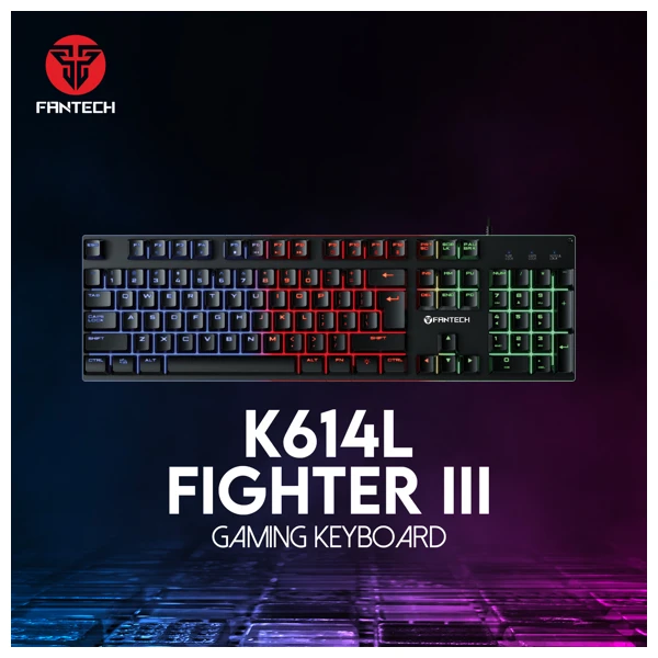 Fantech Fighter III K614L Gaming Keyboard — Mallar, Bakı
