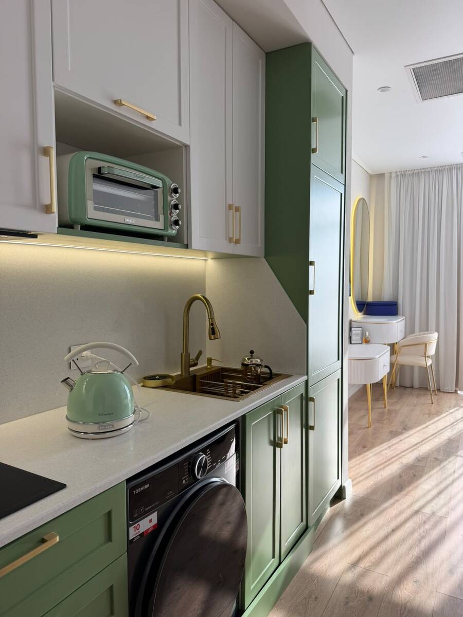İcarəyə verilir 1 otaqlı yeni tikili 42 m² — Mənzil, Bakı (8)