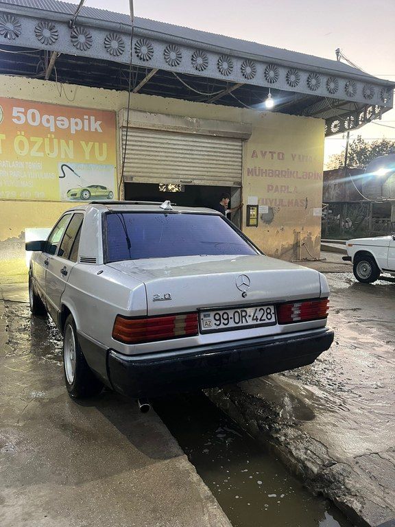 Mercedes 190, 2.0 L, 1991 il, 224 280 km 99-OR-428 — Avtomobillər, Salyan (5)