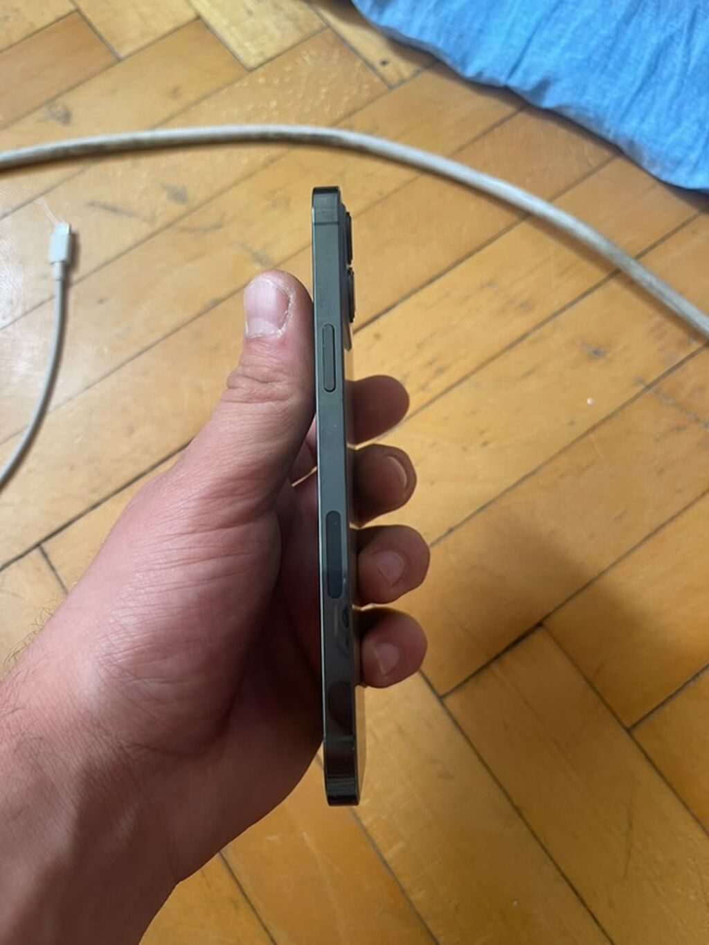IPhone 12 Pro Max, 128 GB, Pacific Blue, Simsiz şarj, Face ID — Apple iPhone, Bakı (3)