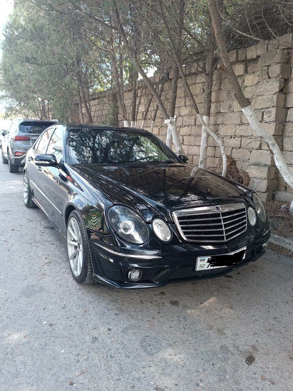 Mercedes E 320, 3.2 L, 2002 il, 201 586 km — Avtomobillər, Bakı (3)