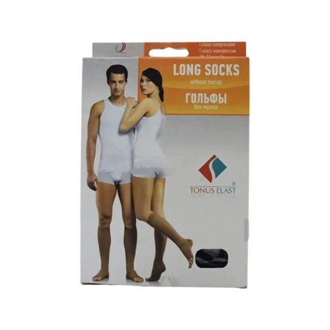 Kompressiya qolfiləri Tonus Elast 0408 90 Den 18-21 mm civə sütunu 2 Qara — Bakı
