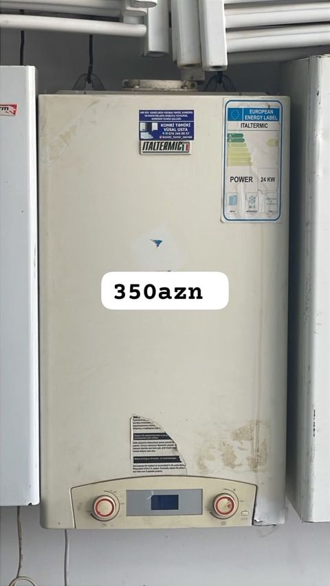 Italtermıc qaz kombi (duyarlı su və isitmə üçün) - Güc: 24 kW — Bakı