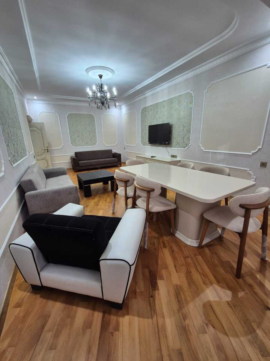 İcarəyə verilir 3 otaqlı yeni tikili 120 m² — Mənzil, Bakı (4)