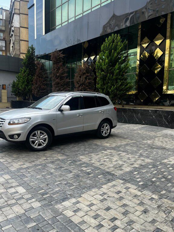 Hyundai Santa Fe, 2.2 L, 2009 il, 221 000 km — Avtomobillər, Bakı (9)