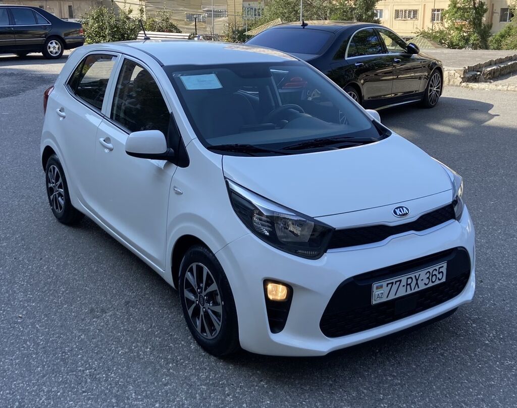 Kia Morning: 1 l 2018 il Hetçbek 77-RX-365 — Avtomobillər, Bakı (10)