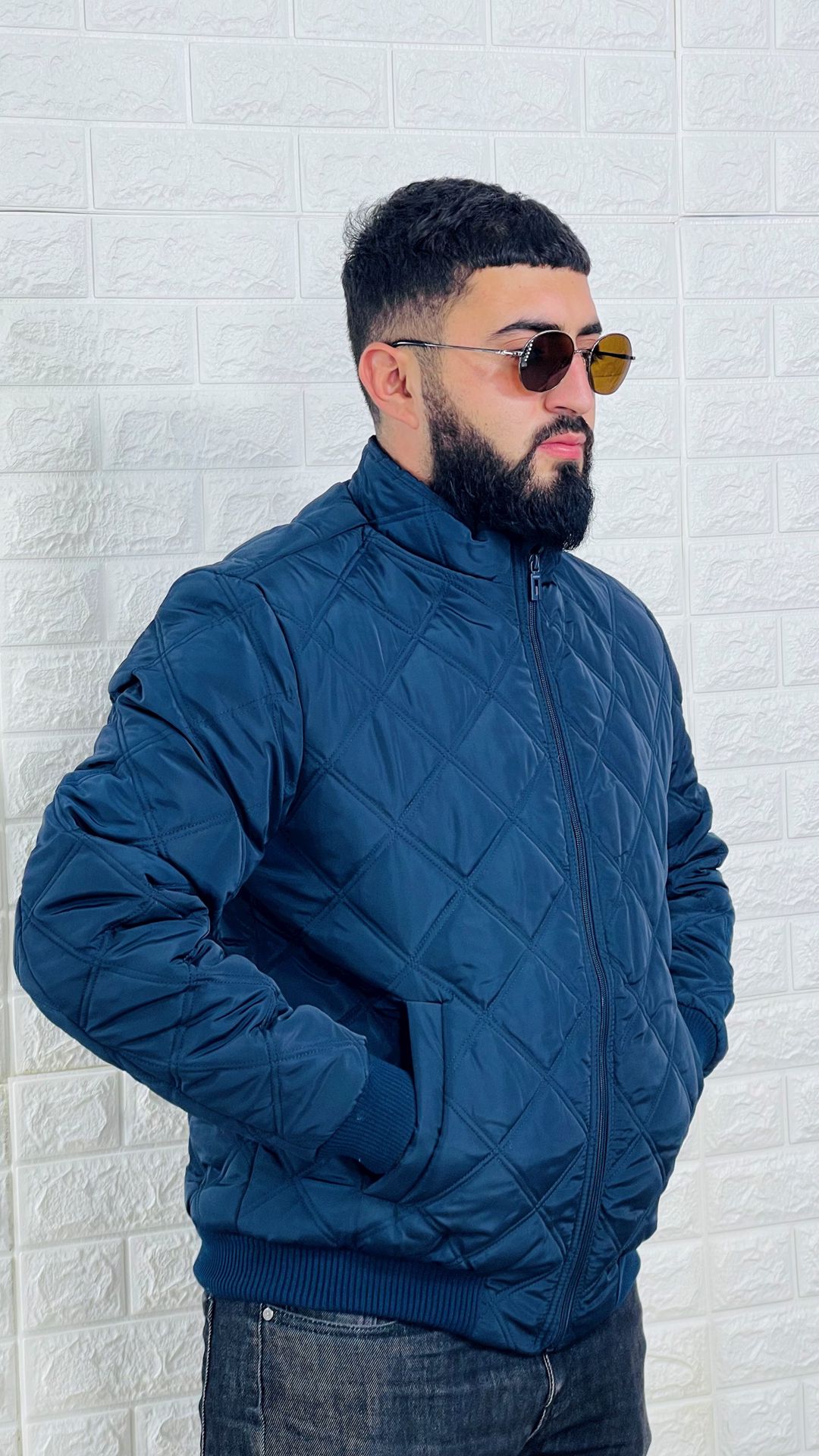 Kişilər üçün yüngül gödəkçə mir_06700, göy, polyester, ölçü 56 — Mallar, Bakı (2)