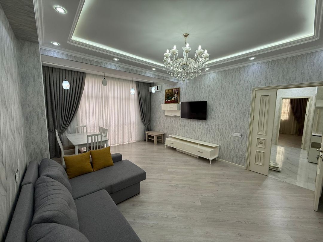 İcarəyə verilir 3 otaqlı yeni tikili 120 m² — Mənzil, Bakı (9)