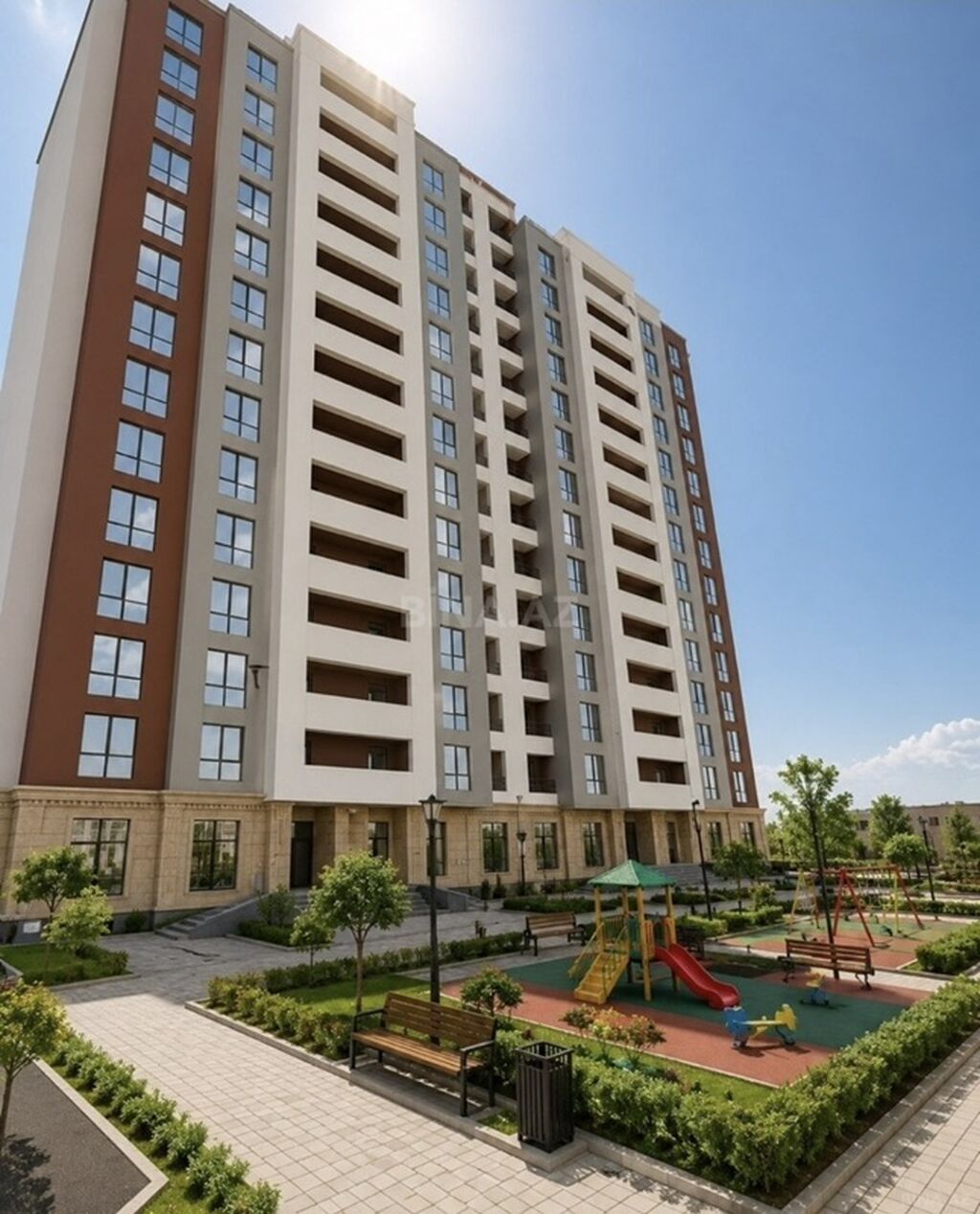 8-ci mikrorayon, 2 otaqlı, Yeni tikili, m. Azadlıq Prospekti, 60 kv. m — Mənzil, Bakı (2)
