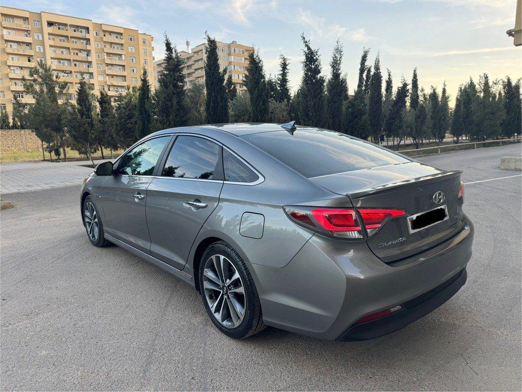 Hyundai Sonata, 2.0 L, 9.8 kWh, 2017 il, 130 600 km — Avtomobillər, Bakı (10)