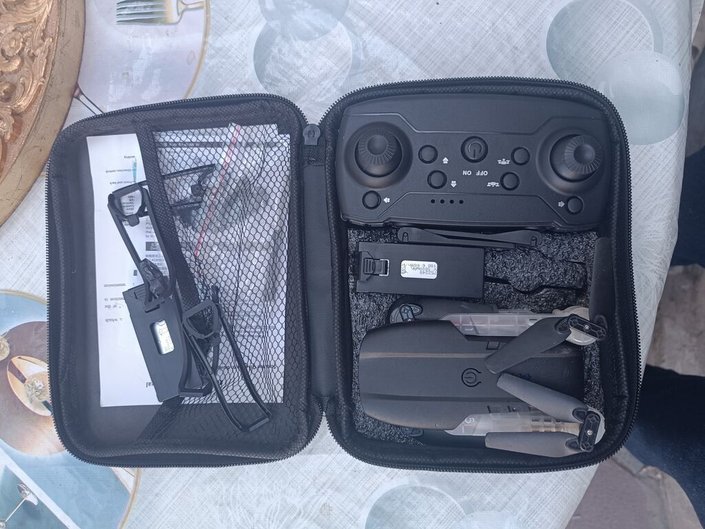 Qatlana bilən LED işıqlı dron + pult və daşıma çantası seti — Digər, Mehdiabad (2)