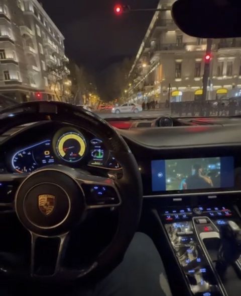 Porsche Panamera sürət paneli — Bakı