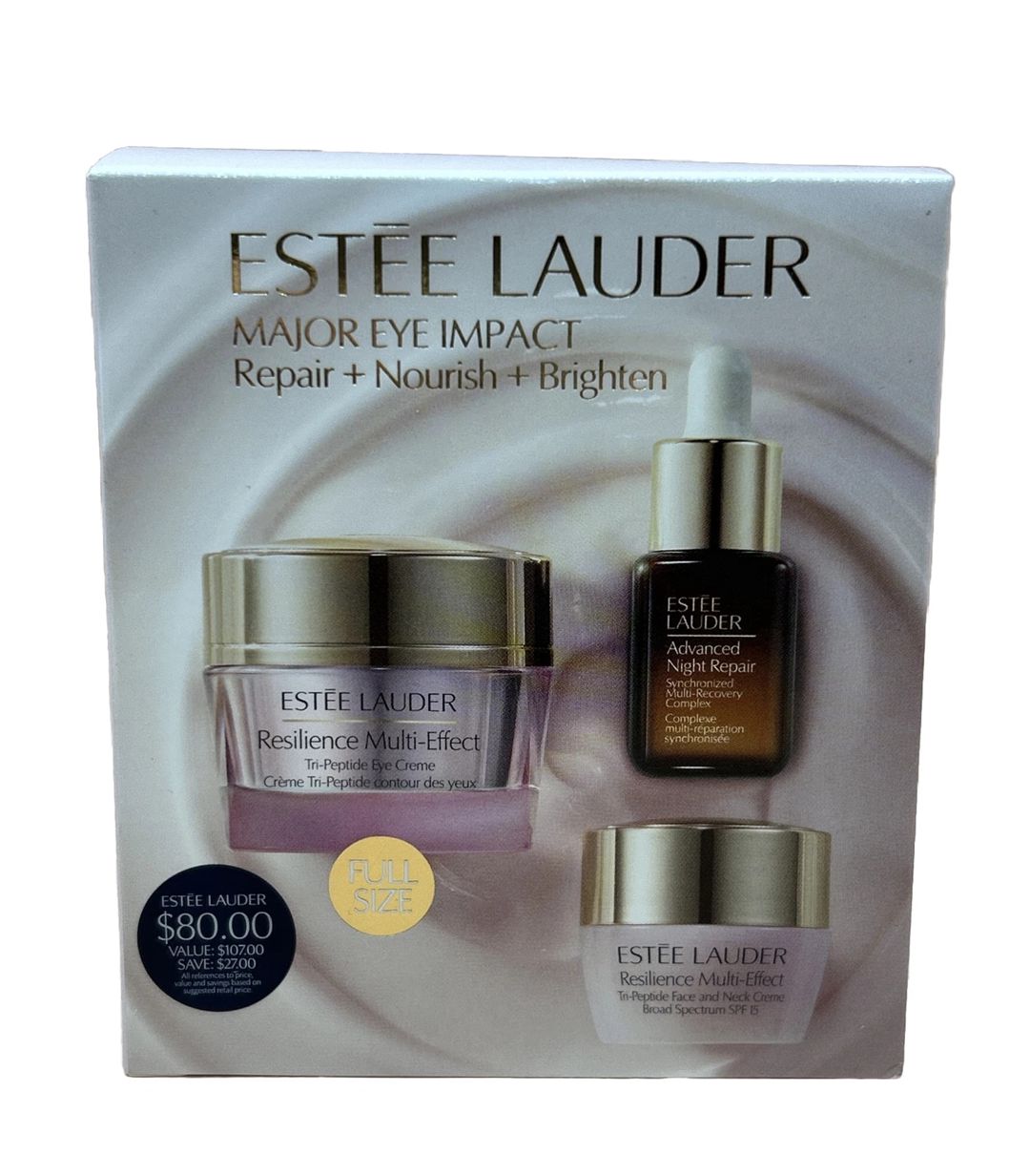 Üz üçün kosmetika dəsti Estee Lauder Major Eye Impact Repair Nourish Brighten Set — Mallar, Bakı (2)