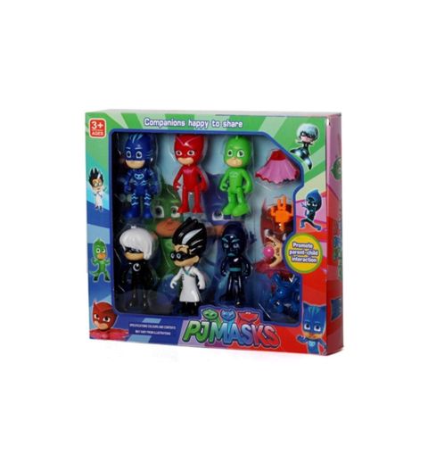 Oyun fiqurları dəsti PJ Masks, 6 ədəd qəhrəman fiquru, 3+ yaş — Bakı