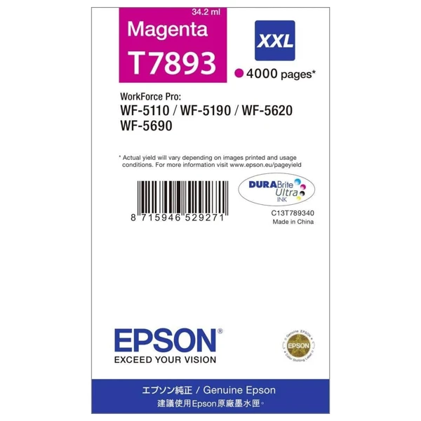 Epson T7893 Magenta C13T789340 — Bakı