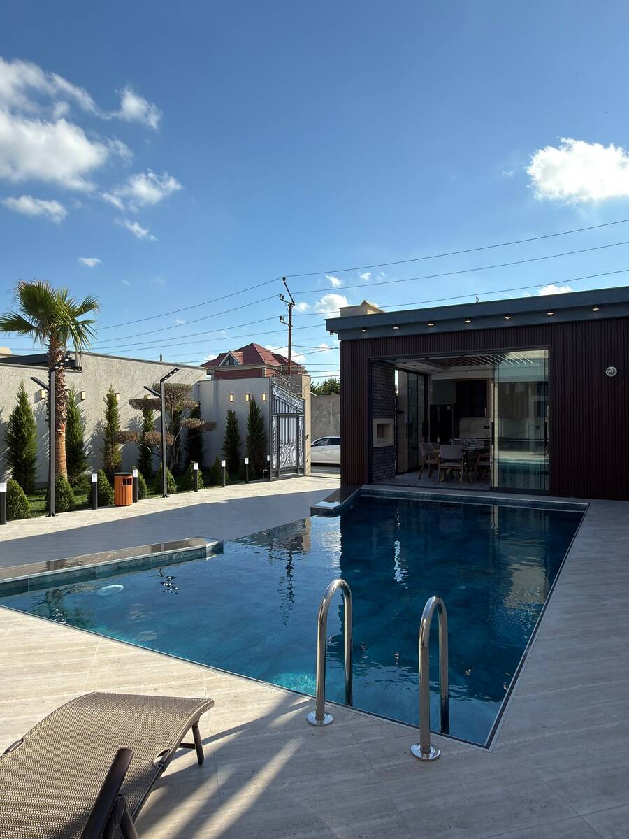 Satılır 5 otaqlı həyət evi/bağ evi 200 m² — Ev, villa, Bakı (4)