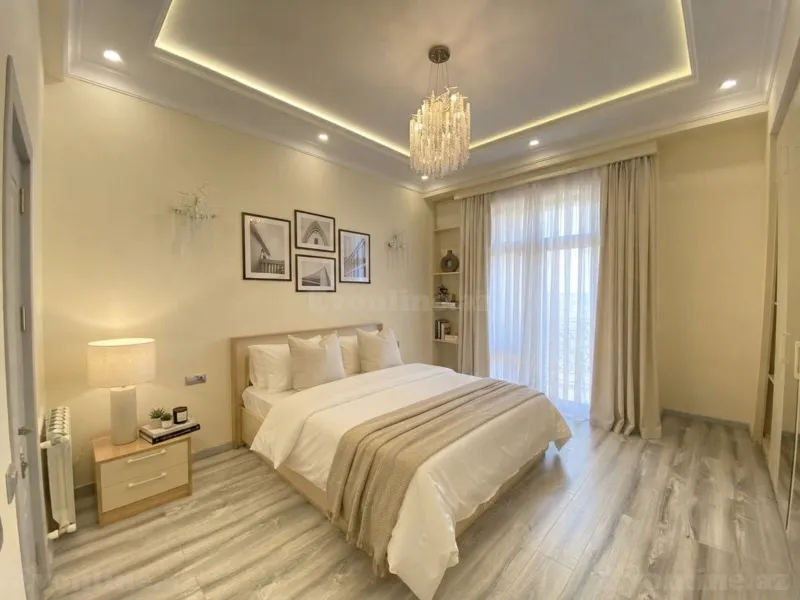 Satılır 4 otaqlı Mənzil Yeni tikili 121.3 m² Bakı, Xətai r., Ağ şəhər — Mənzil, Bakı (6)
