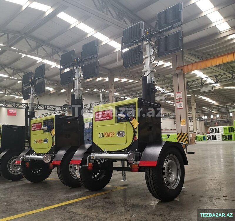 Generator satışı və icarəsi — Keçici avadanlıqlar, Bakı