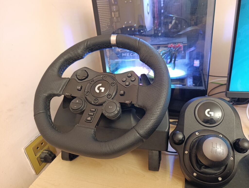 Logitech G923 + H-Shifter hec bir problemi yoxdur her bir seyi — Aksesuarlar, Bakı