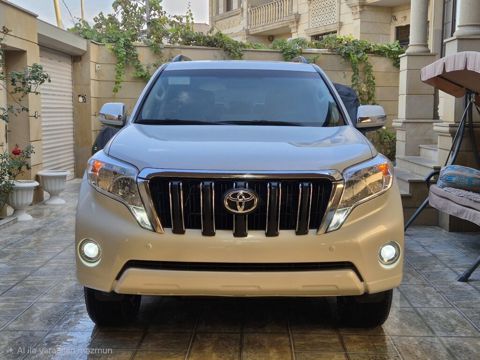 Toyota Land Cruiser Prado, 3.0 L, 2017 il, 140 000 km — Bakı