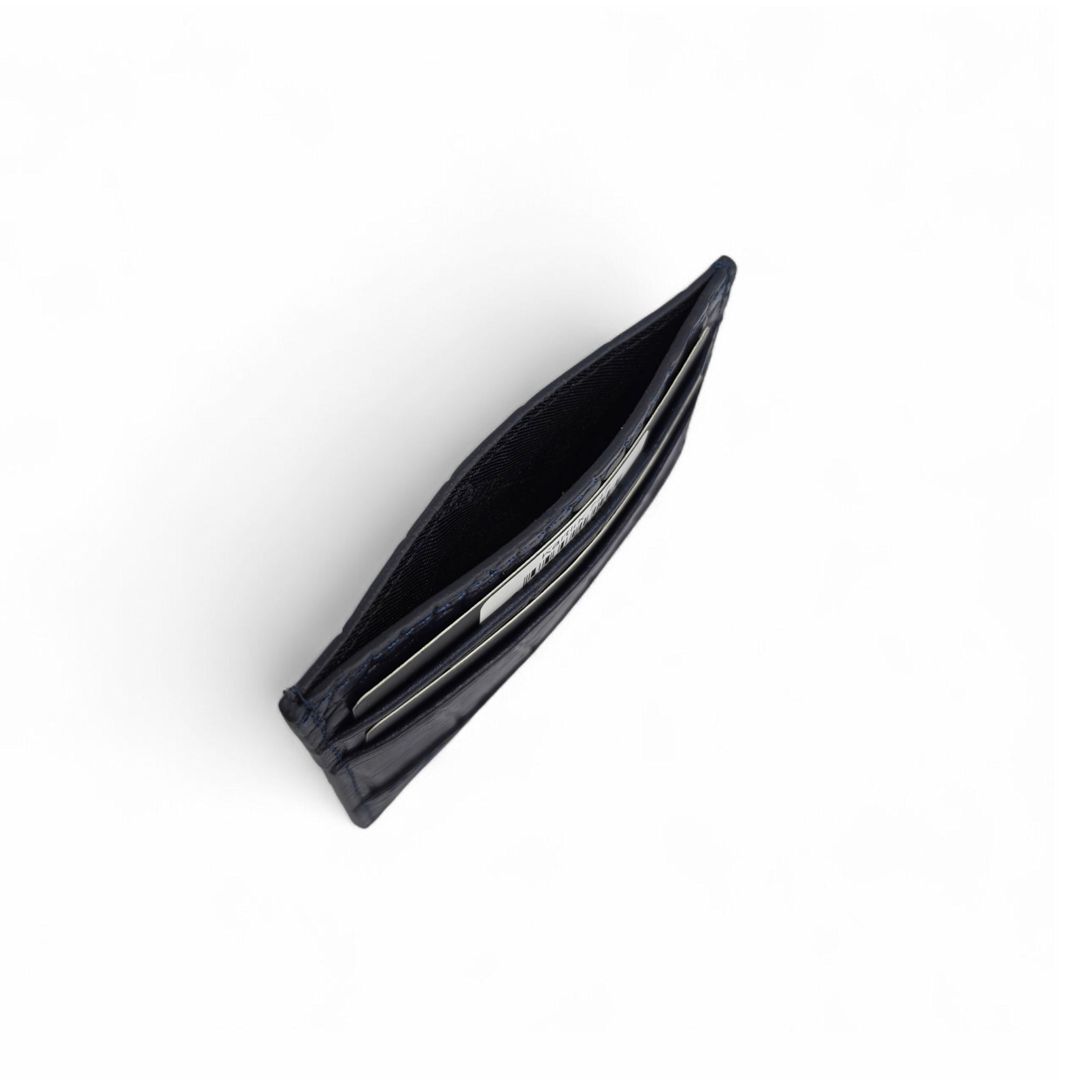 Kart qabı Grande 747, təbii dəri, göy, 7.5 sm — Mallar, Bakı (2)