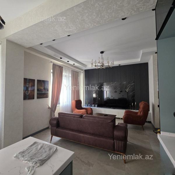 Kirayə 3 otaqlı Bina evi menzil (Yeni tikili), 95 m², Xətai rayonu — Mənzil, Bakı (2)